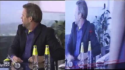 Making off anuncio tónica schweppes con Hugh Laurie