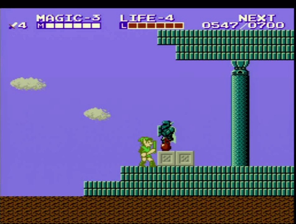 Zelda II: The Adventure of Link [004] Swampy Palace