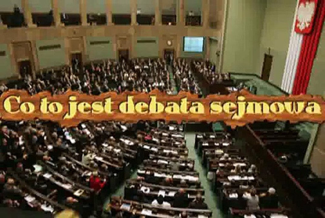Przedszkolaki #9 - Co to jest debata sejmowa