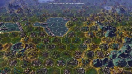 Sid Meier's Civilization  Beyond Earth Benchmark Lategameview