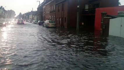 Wattignies : le centre-ville inondé ce jeudi soir