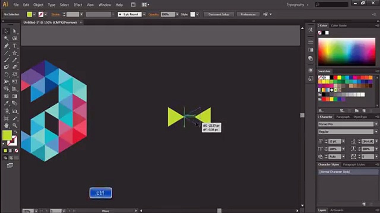 Adobe Illustrator CS6 Logo Design Tutorials 1