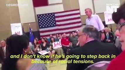 Black Lives Matter Protestors Confront Jeb Bush