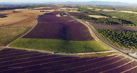 Une sublime vidéo de la Provence (France) vue du ciel