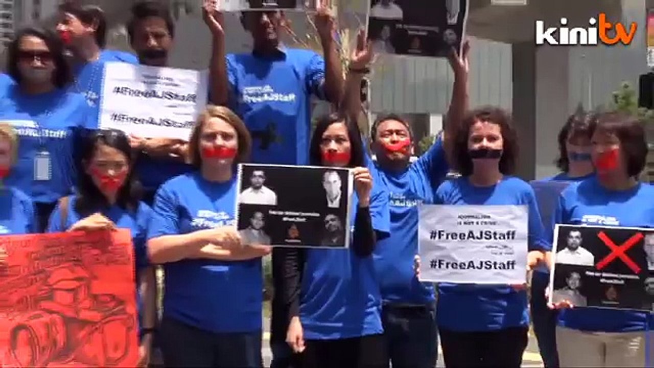 Solidariti buat wartawan Al Jazeera