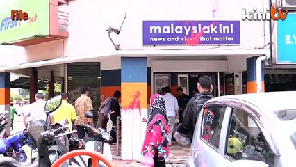 Simbah cat di M'kini: Polis mahu itik semula