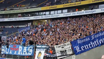 [HD] - Dem Morgengrauen entgegen... FC Hansa Rostock mit Unioner Liedgut...
