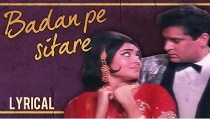 Badan Pe Sitare Full Song With Lyrics | Prince | Mohammad Rafi Hit Songs