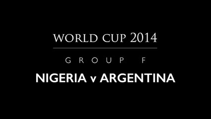 Fernando the Hamster Group F 26 June Nigeria vs Argentina