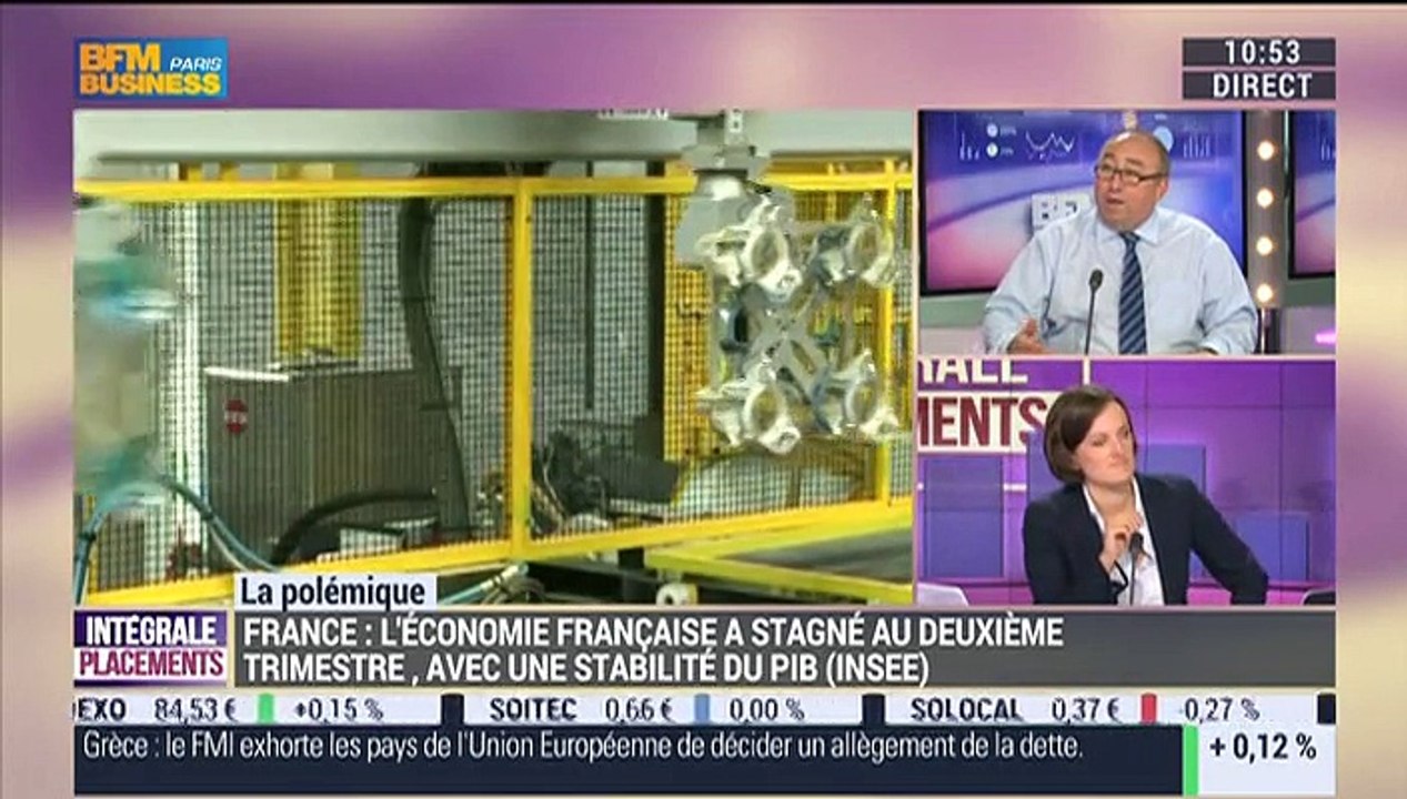 Emmanuel Lechypre: Pas d'embellie au deuxième trimestre pour l'économie française - 14/08