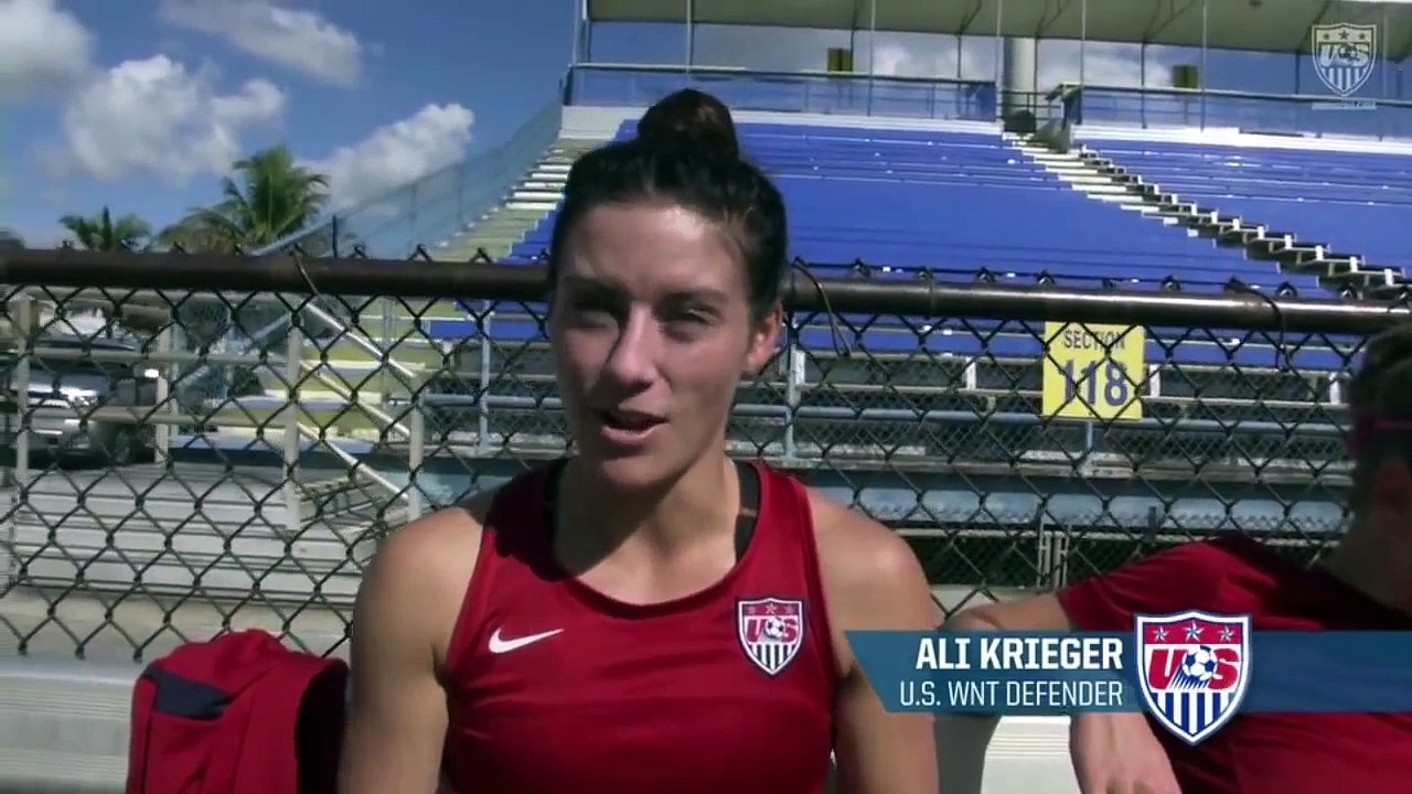 Ali Krieger || Funny Moments