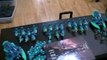 Black Templars vs Eldar 01 Warhammer 40K Battle Report (mesa starport)- Blue Table Painting