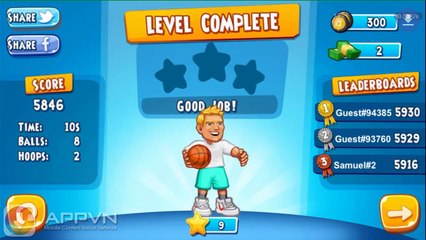 [Game IOS] Dude Perfect 2 - Siêu phẩm bóng rổ 2 - AppStore.Vn