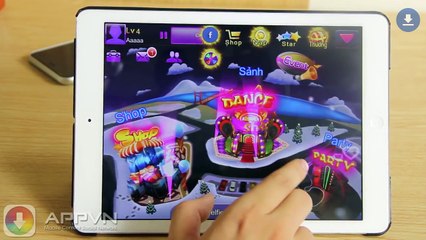 [Game IOS] AU 3D - Game nhảy chuẩn VTC Game - AppStore.Vn