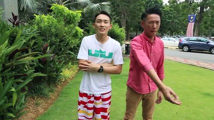 Royce和Joe曾耀祖收到友台Hitz FM DJ Ean挑战，参加#ALSIceBucketChallenge并捐款