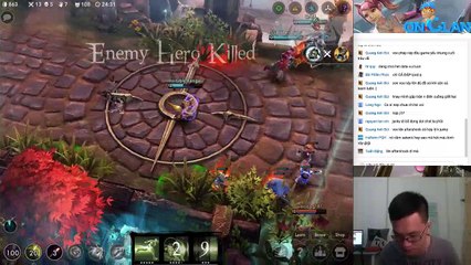 [Live Stream Vainglory] Hướng dẫn đánh vox theo đường Crystal