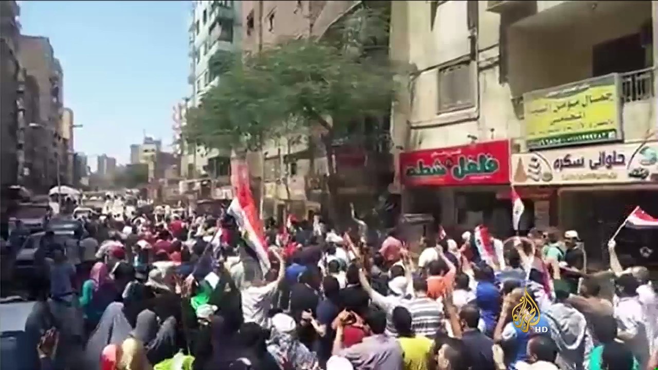 مظاهرات بمصر في الذكرى الثانية لمجزرة رابعة