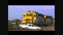 TRAIN CRASH COMPILATION TRAINS CRASHING RAILWAY CROSSINGS CARS TRUCKS