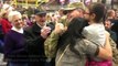 Fort Drum soldier surprised at homecoming by WWII vet grandfather - Watertown Daily Times