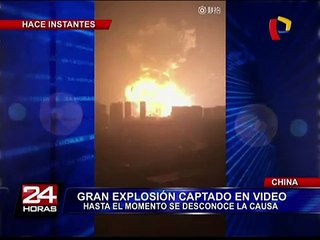 China: potente explosión en Tianjin deja cientos de heridos