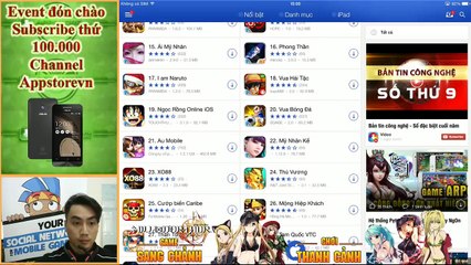 Quay giải Event đón chào subscribe thứ 100.00