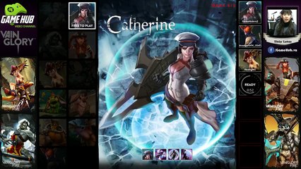 Live Streaming Game MOBA - Vainglory với nữ cao thủ