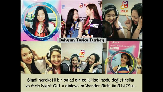 [Turkish Sub] Dahyun & Nayeon - Sixteen Radio