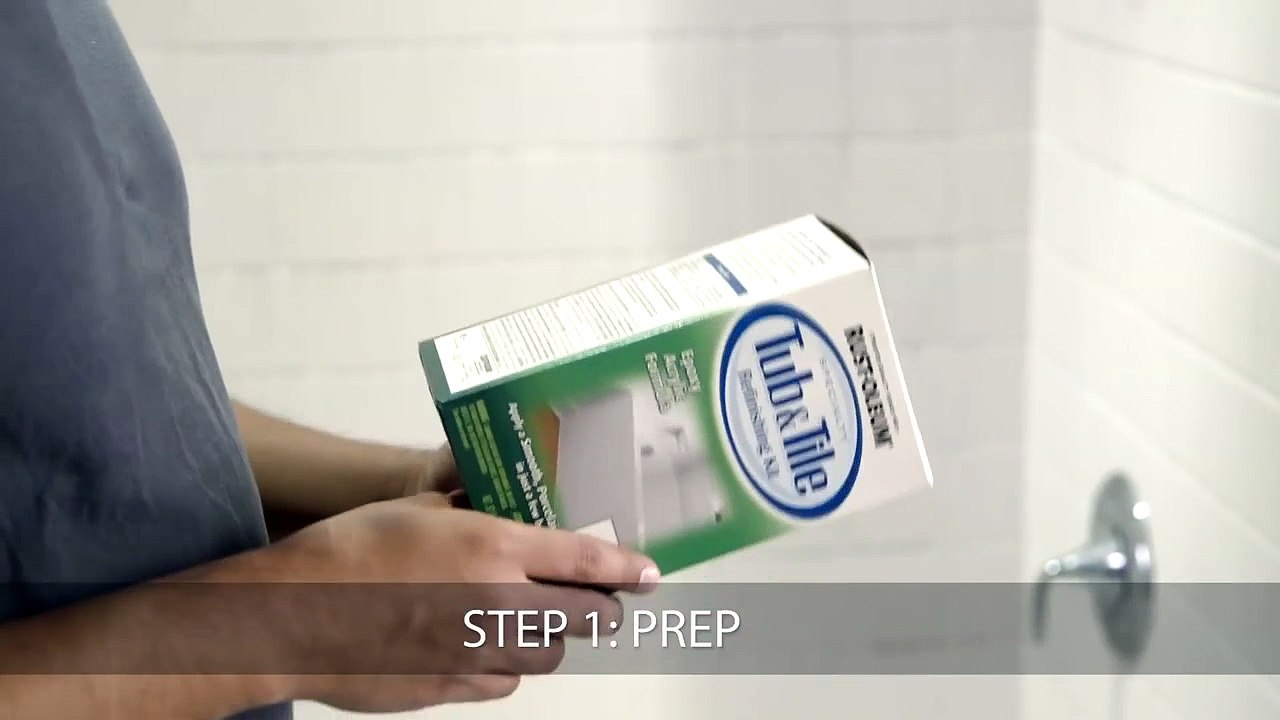 How to Video: How To Refinish your Bathroom Tub and Tile