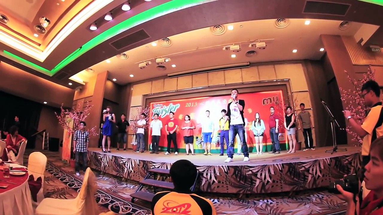 MY FM Tropicana Twister心想事成喜洋洋－幸运听众和MY FM DJ一齐happy吃饭