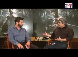 Rajeev Masand interview with Hugh Jackman on 'The Wolverine'
