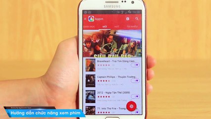 Hướng dẫn xem phim Appvn trên Android