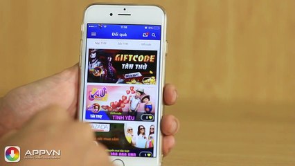 Hướng dẫn quay và đổi quà Appvn trên iOS