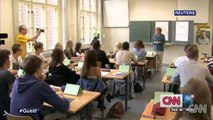 Merkel teaches German history at school