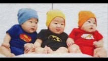 150201 Netizen points out Min Guk's adorable habit through Song Il Kook's triplets' 100th day photo