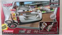 Cars 2 Silver Racer Slot Racing Track Lightning McQueen Carrera Racing System Piston Cup