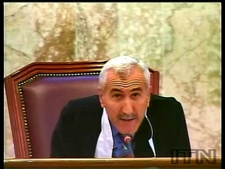 Saddam Hussein On Trial