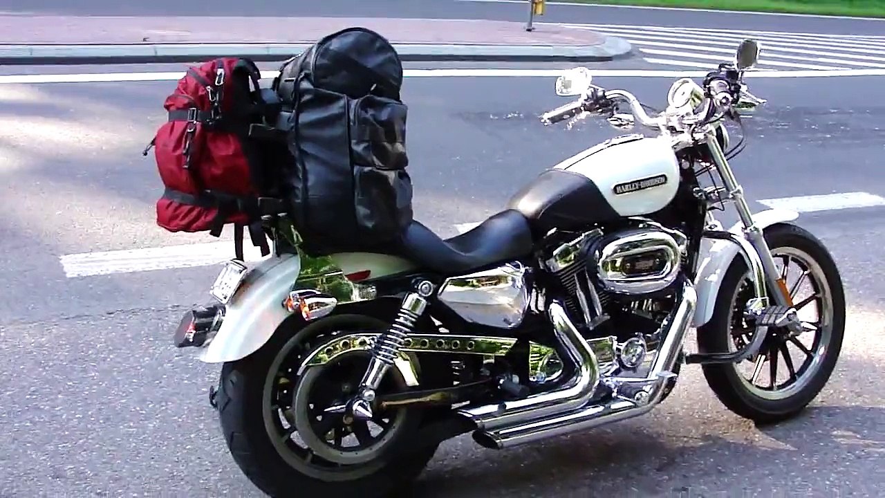 HARLEY SPORTSTER 1200  VANS & HINES  SOUND