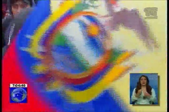 Manifestantes intentaron ingresar a la Plaza Grande a la fuerza