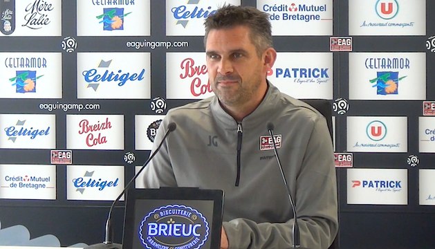 L1-J2 : Jocelyn Gourvennec avant EAG-OL