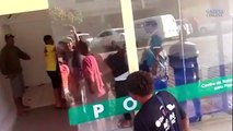 Travesti destrói portas de vidro no Centro Pop, em Linhares