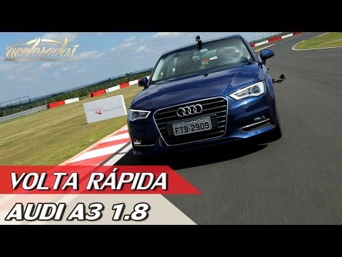 AUDI A3 - VOLTA RÁPIDA #42 COM RUBENS BARRICHELLO | ACELERADOS
