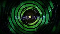 Radial Circles Dark Green Animation  - motion graphics element from Videohive