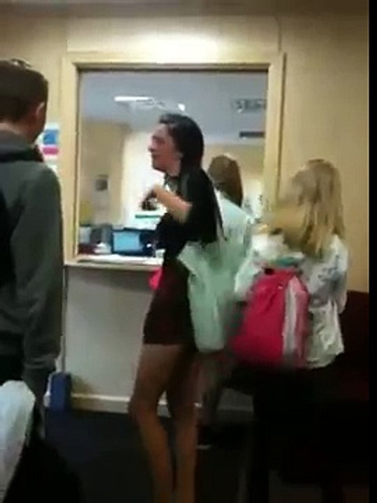 Crying school kids