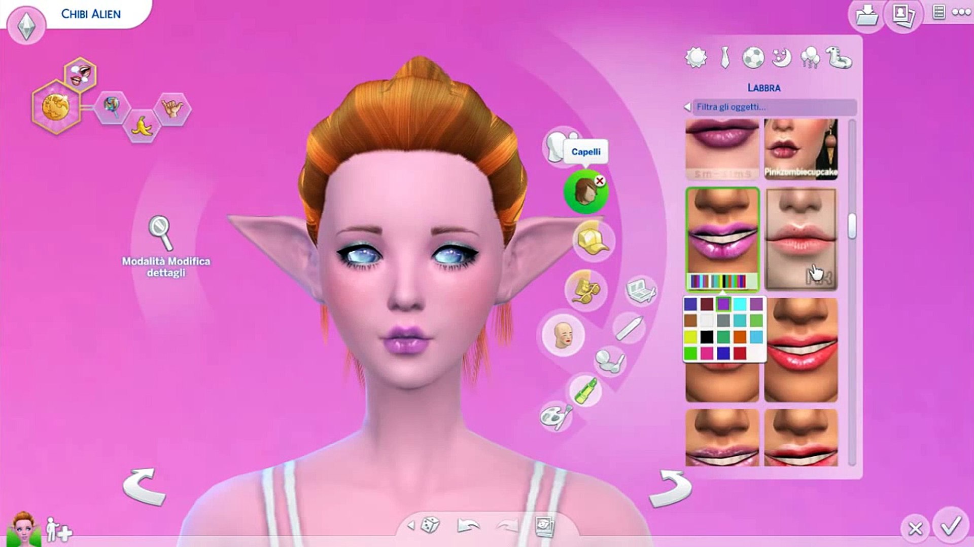 ⁣The Sims 4  crea  Alien kawaii