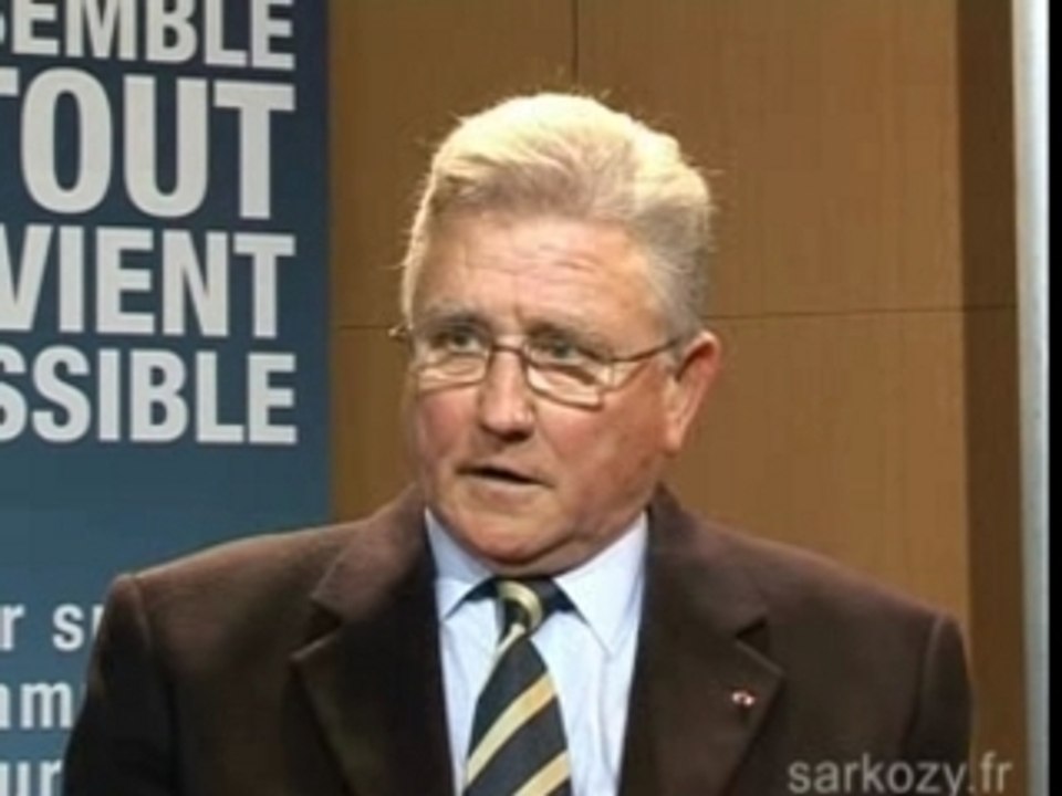 Michel Jazy soutient Nicolas Sarkozy