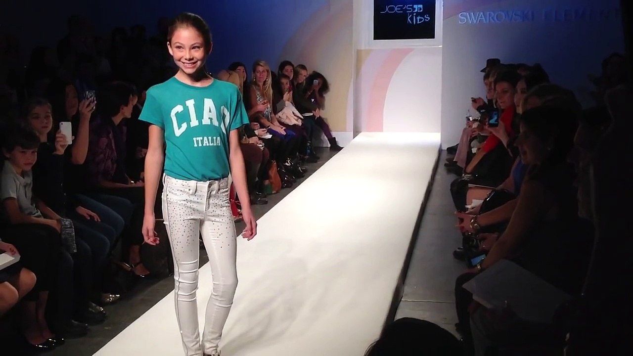 VOGUE Bambini Petite Parade Kids Fashion Week NY Oct. 21, 2012 SWAROVSKI