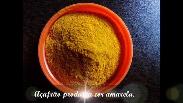 Tintas Naturais Com Ingredientes Naturais ♥ Café, Urucum e Açafrão ♥ Atividade Pedagógica ♥ Pintura