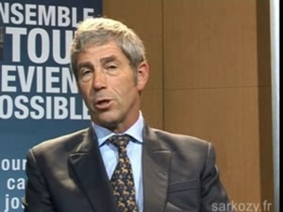 Patrick Caron soutient Nicolas Sarkozy