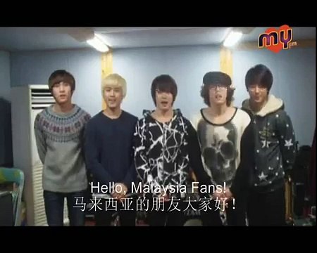 《 Play! 》FTIsland 马来西亚演唱会，FTIsland给歌迷的话！