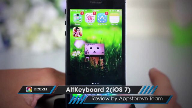[Cydia Tweak] AltKeyboard 2 (iOS 7) - bàn phím mở rộng với nhiều chức năng hay - AppStoreVn